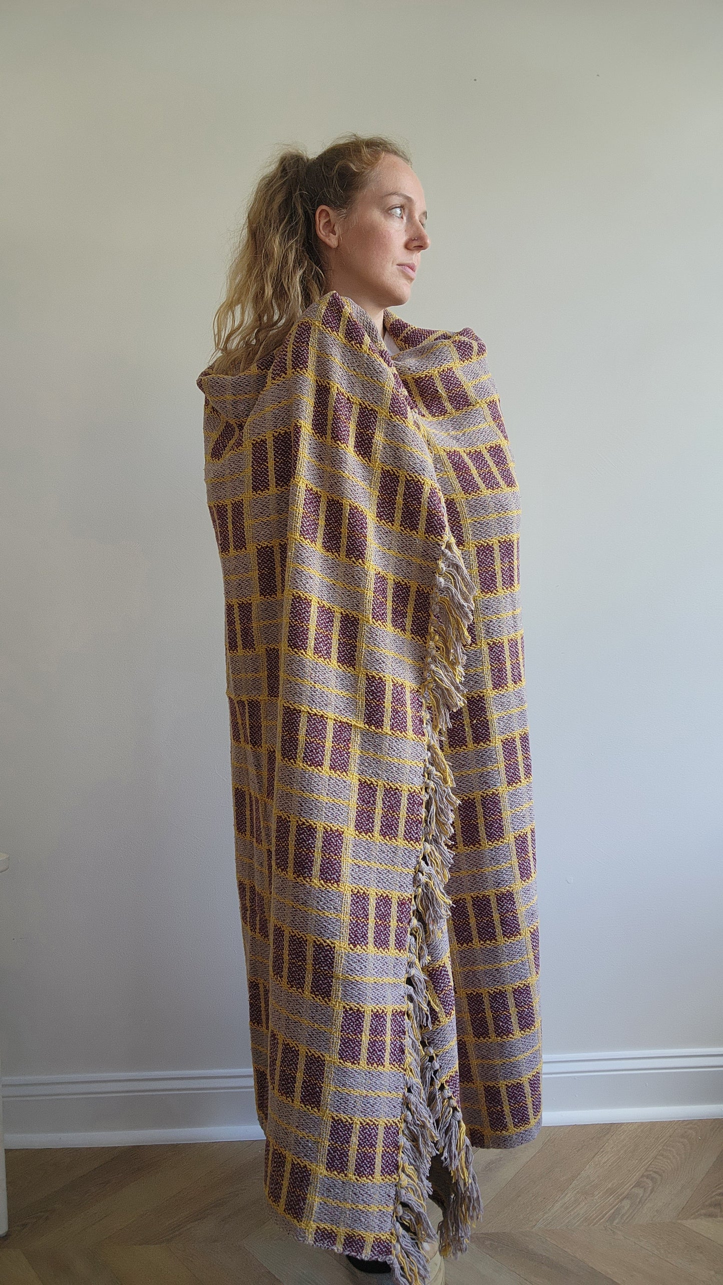 Sheila Warm Woven Throw Blanket