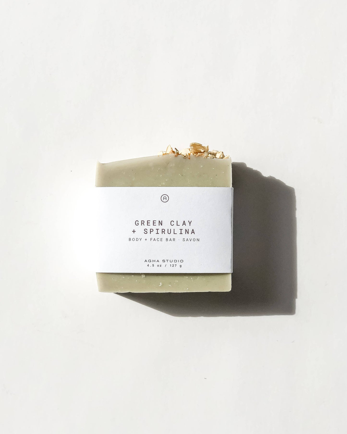 Green Clay + Spirulina Body + Face Bar