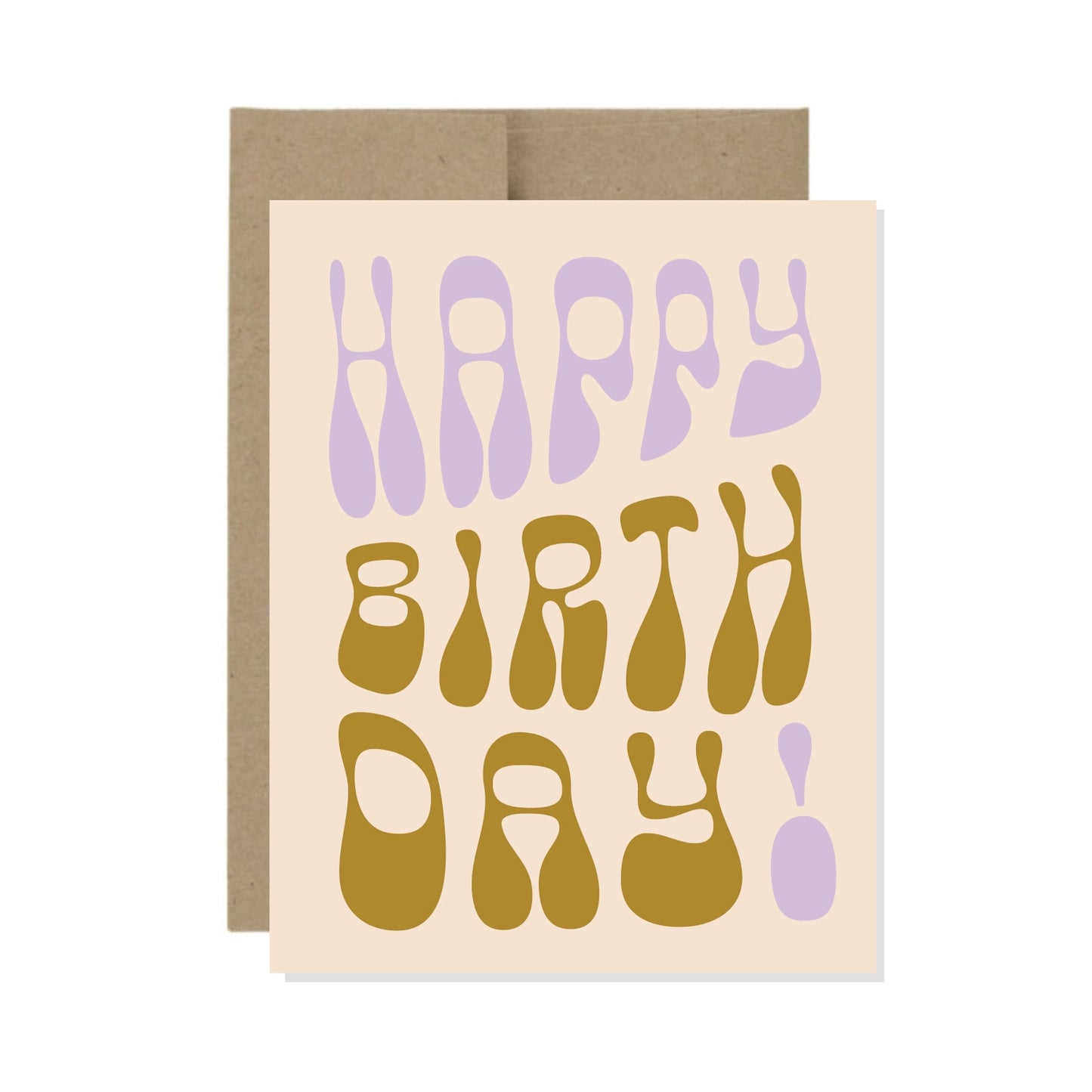 Groovy Birthday Card