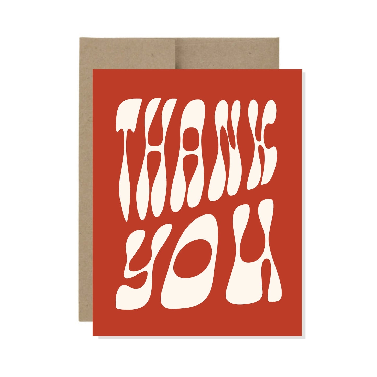 Groovy Thank You Card