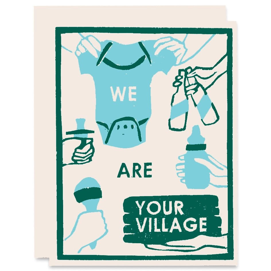 It Takes a Village Card