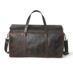 Darell Buffalo Leather Duffle Bag