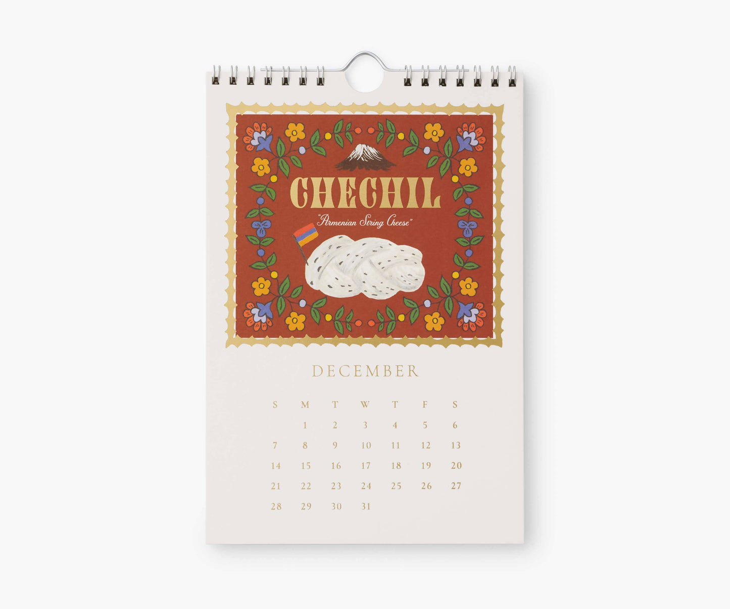 2025 Cheese Kitchen Calendar