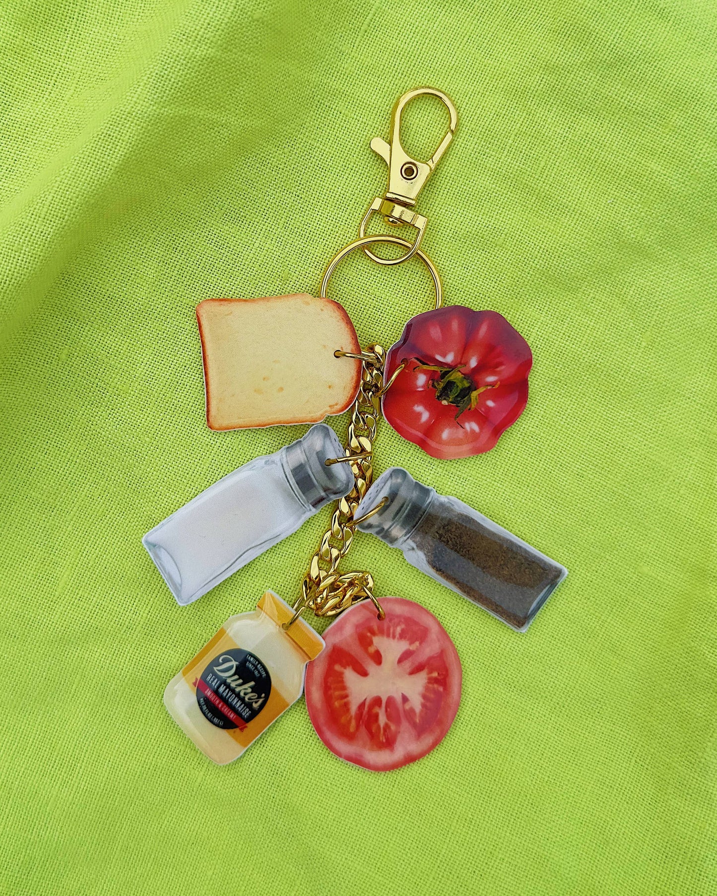 Tomato Sammie Bag Charm