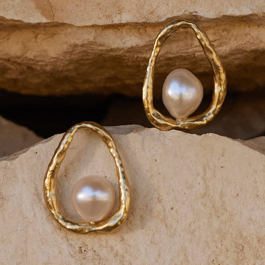 Ostuni Earrings | Jewelry Gold Gift Waterproof