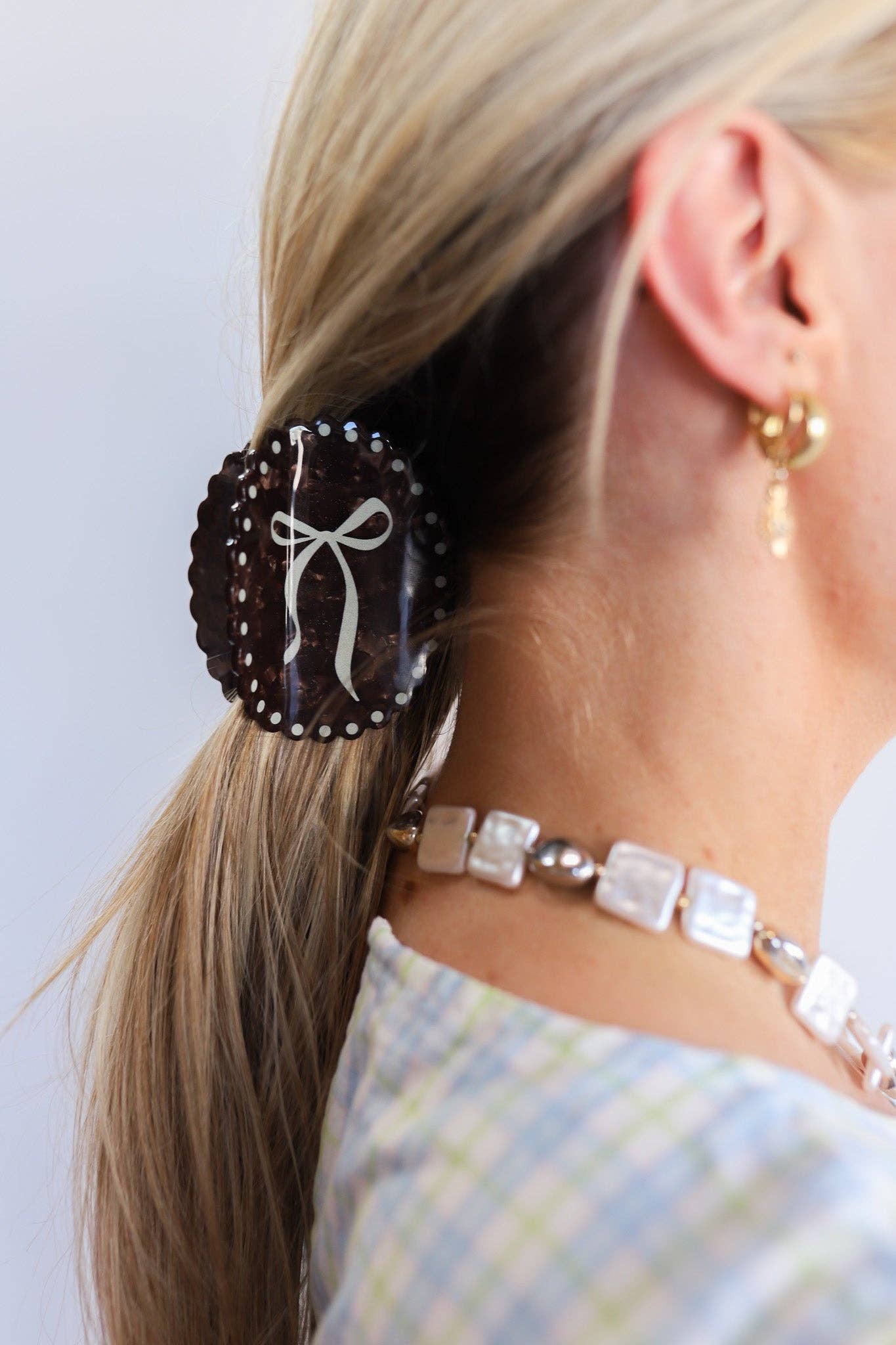 Bow & Bouquet Hair Clips