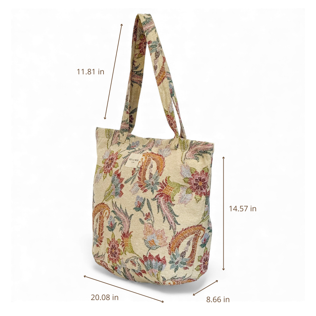 Zippered Bag in Color - Large