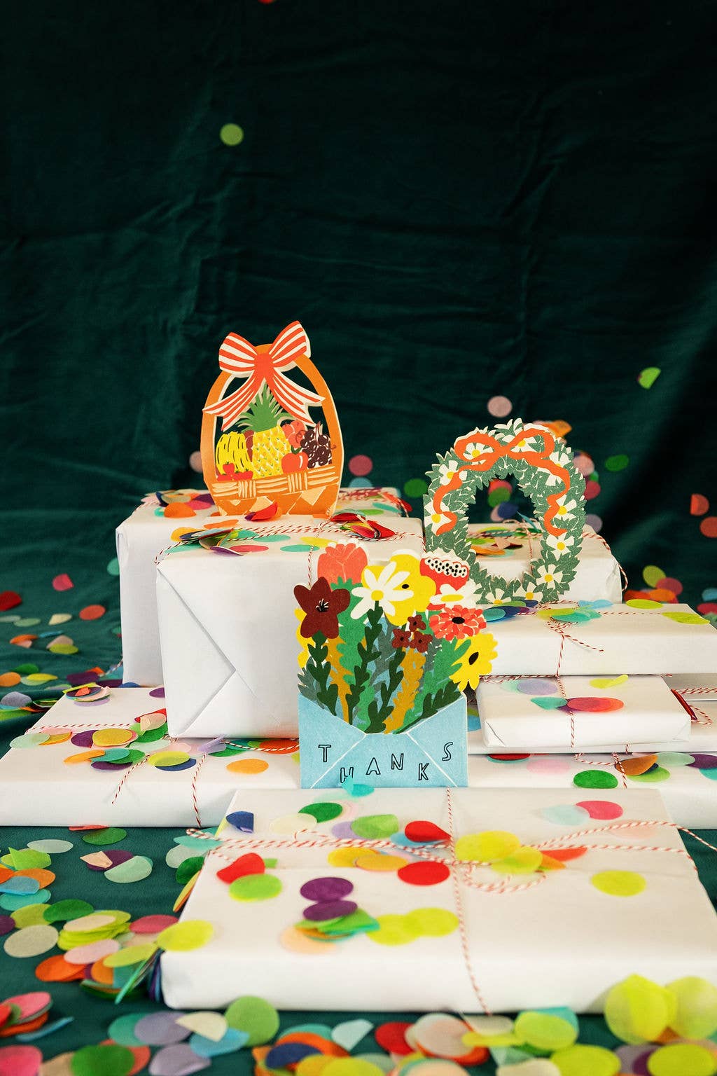 Fruit Basket - Die Cut Card