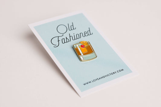 Old Fashioned Cocktail Pin