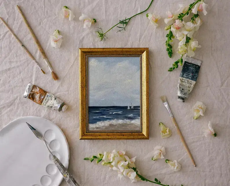 SAILBOATS NO. 3 - Art Print (unframed)