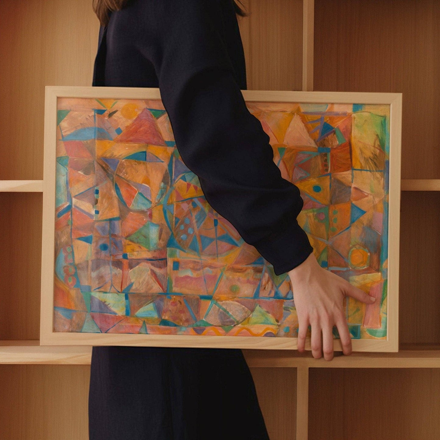 GUEST ARTIST COLLAB | Western Home Midcentury Modern Print