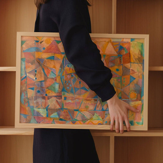 GUEST ARTIST COLLAB | Western Home Midcentury Modern Print