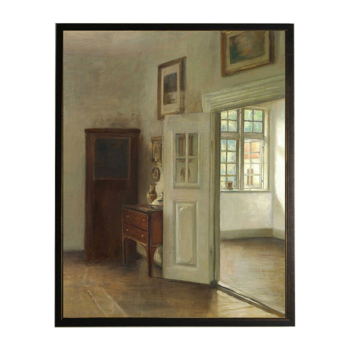 Vintage house interior painting G