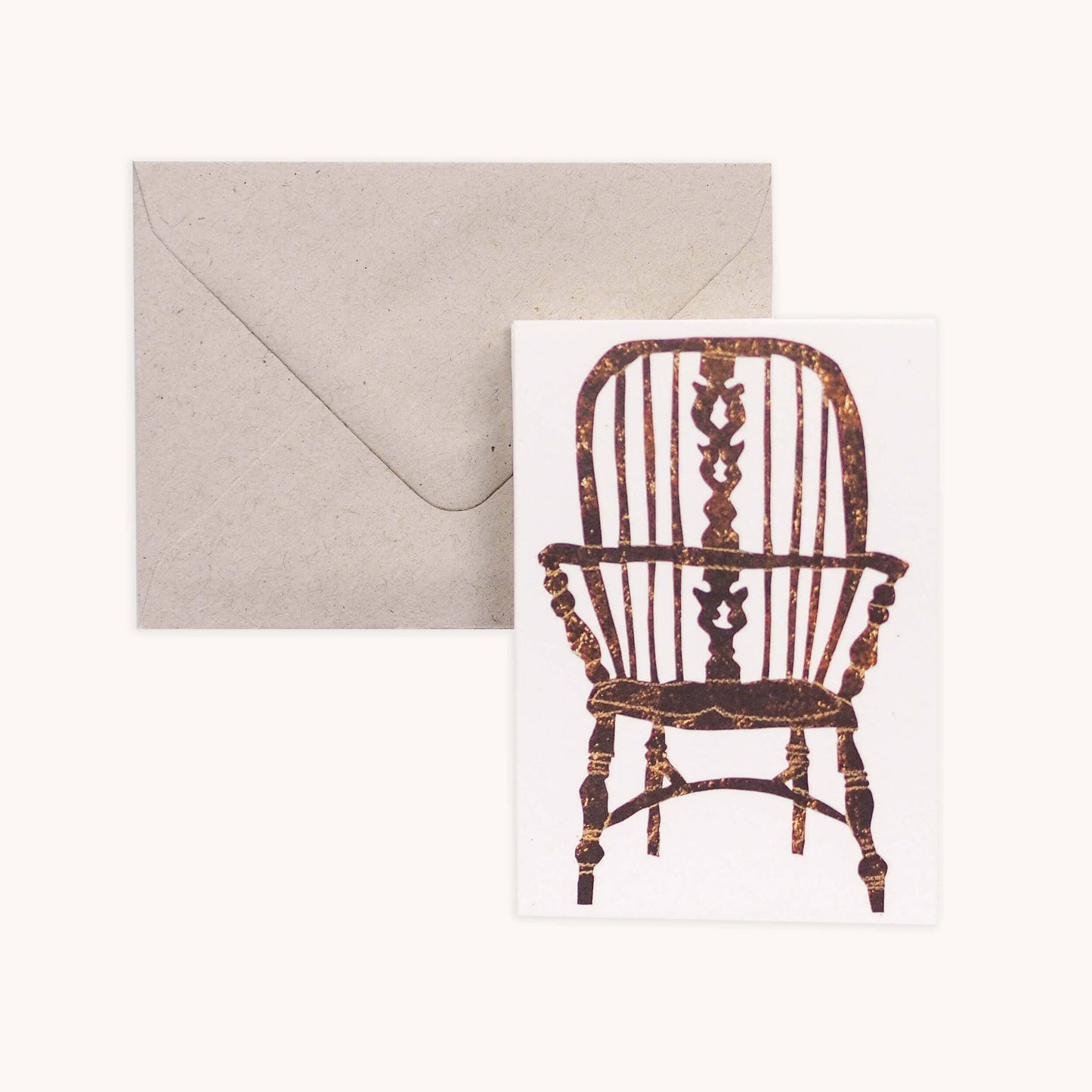 Wooden Chairs Card
