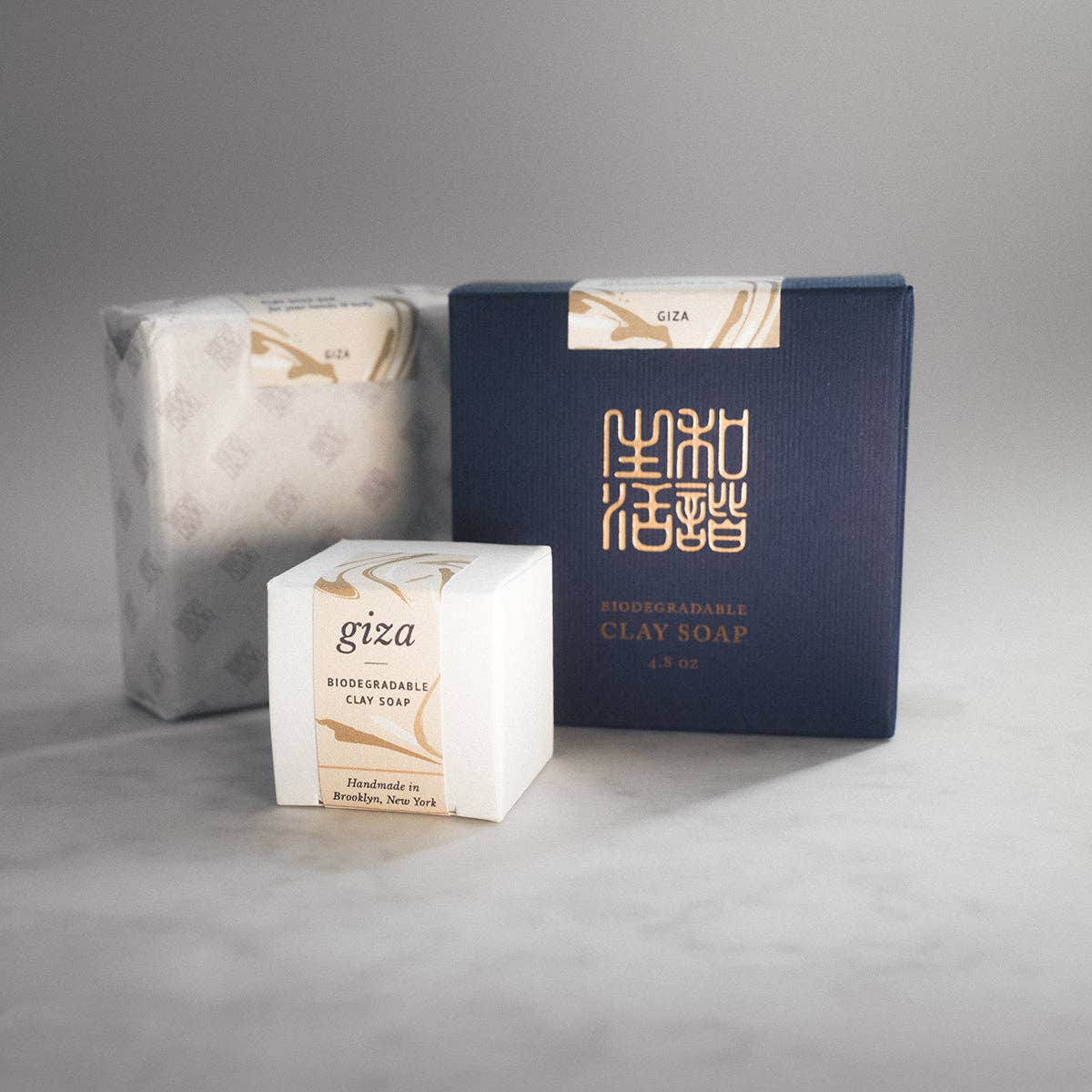 Giza: BIODEGRADABLE CLAY SOAP