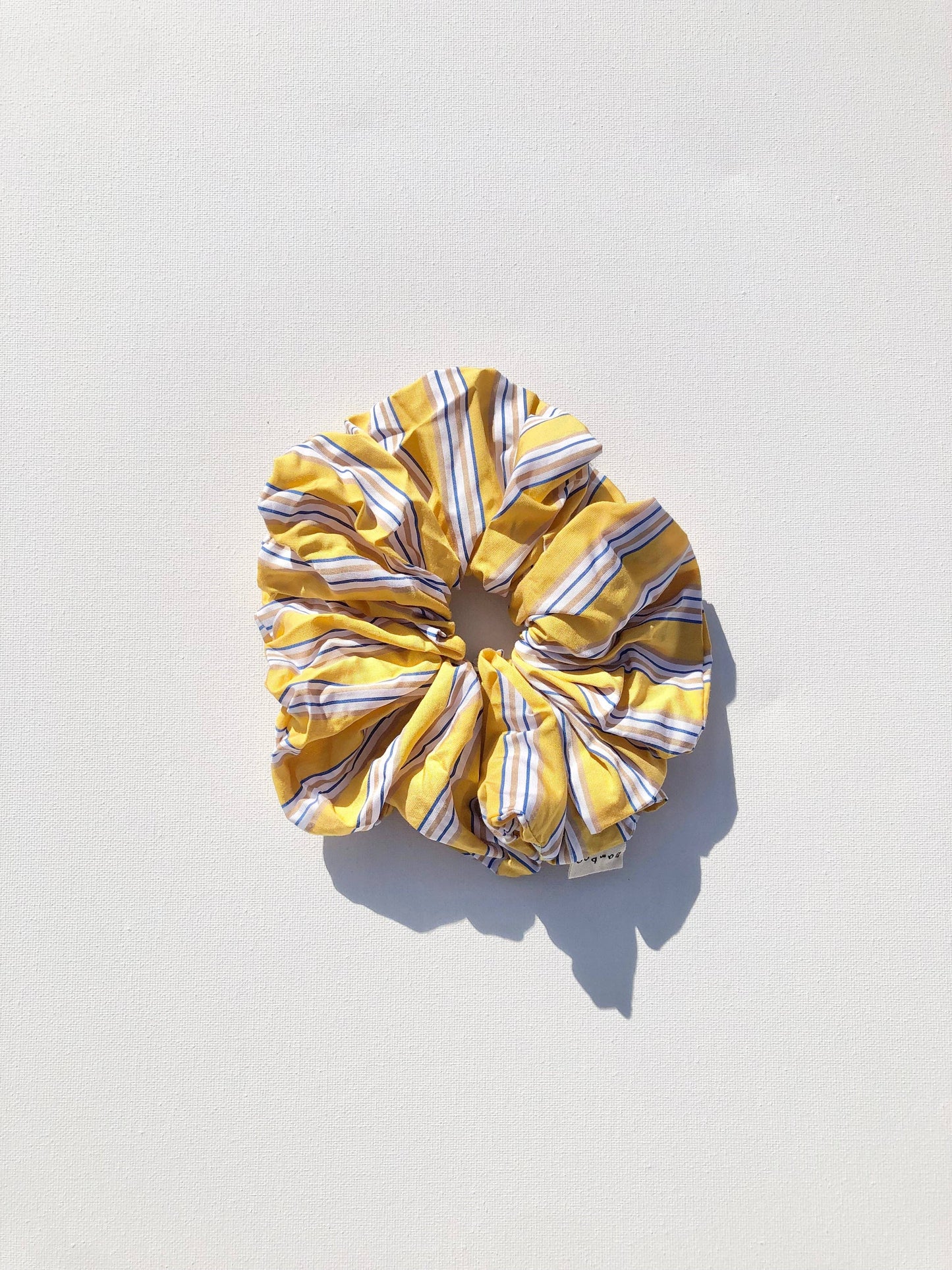 SMART STRIPE SCRUNCHIES: Peach / 19cm