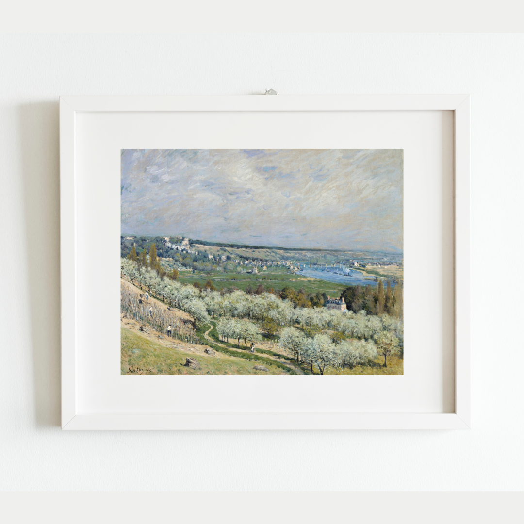 The Terrace at Saint-Germain Antique Art Print