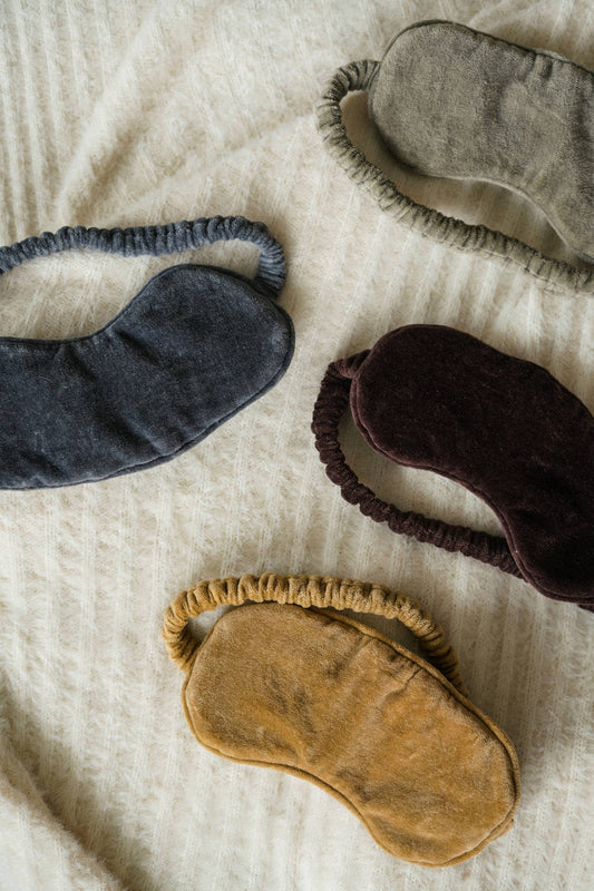 Velvet Eye Mask, Cypress