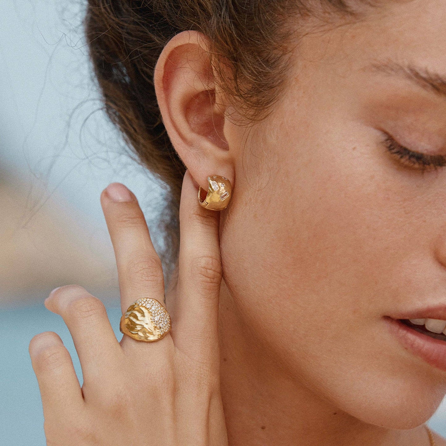 Ona Ring | Jewelry Gold Gift Waterproof