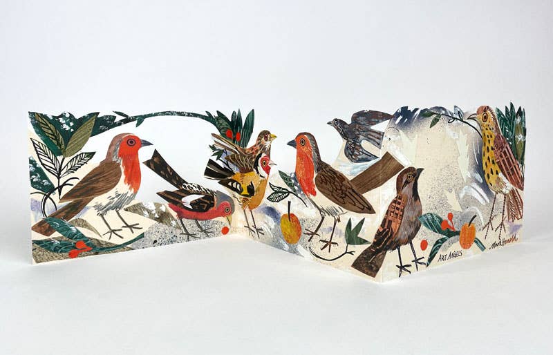 Winter Feast Collage Card - Mark Hearld