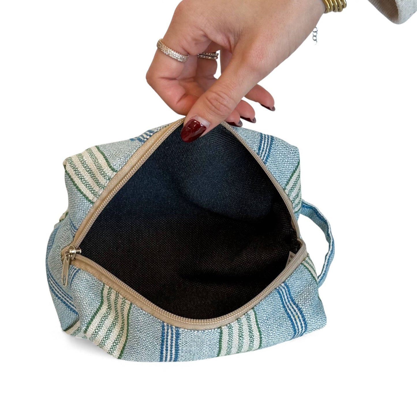 Squared Makeup Bag in Cata