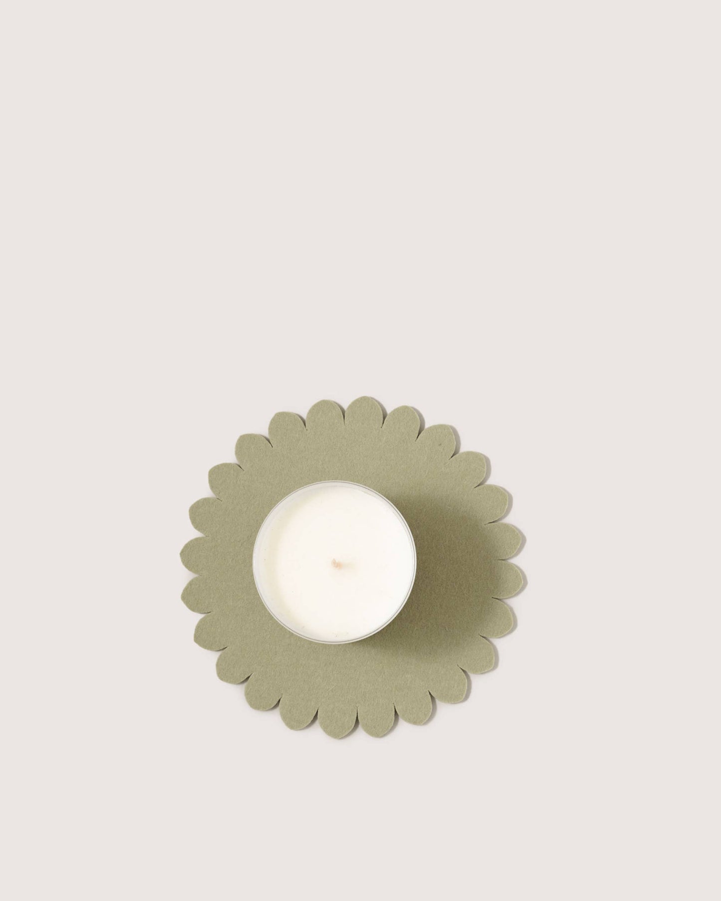 Crest Merino Wool 8" Trivet - Dew