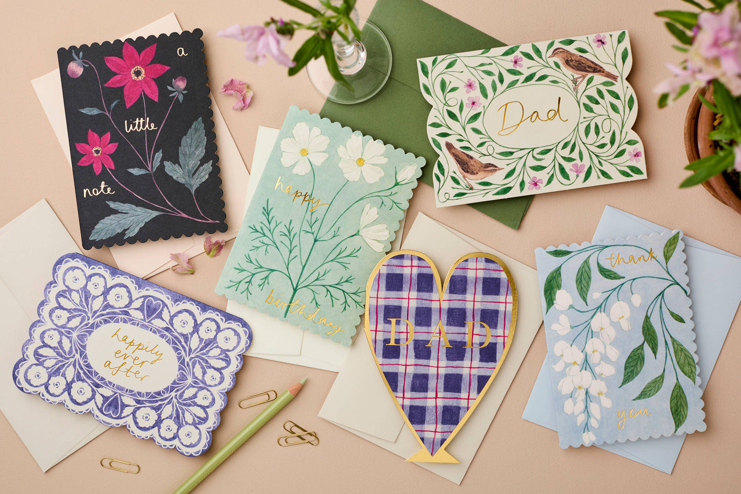 Wisteria 'Thank You' Card