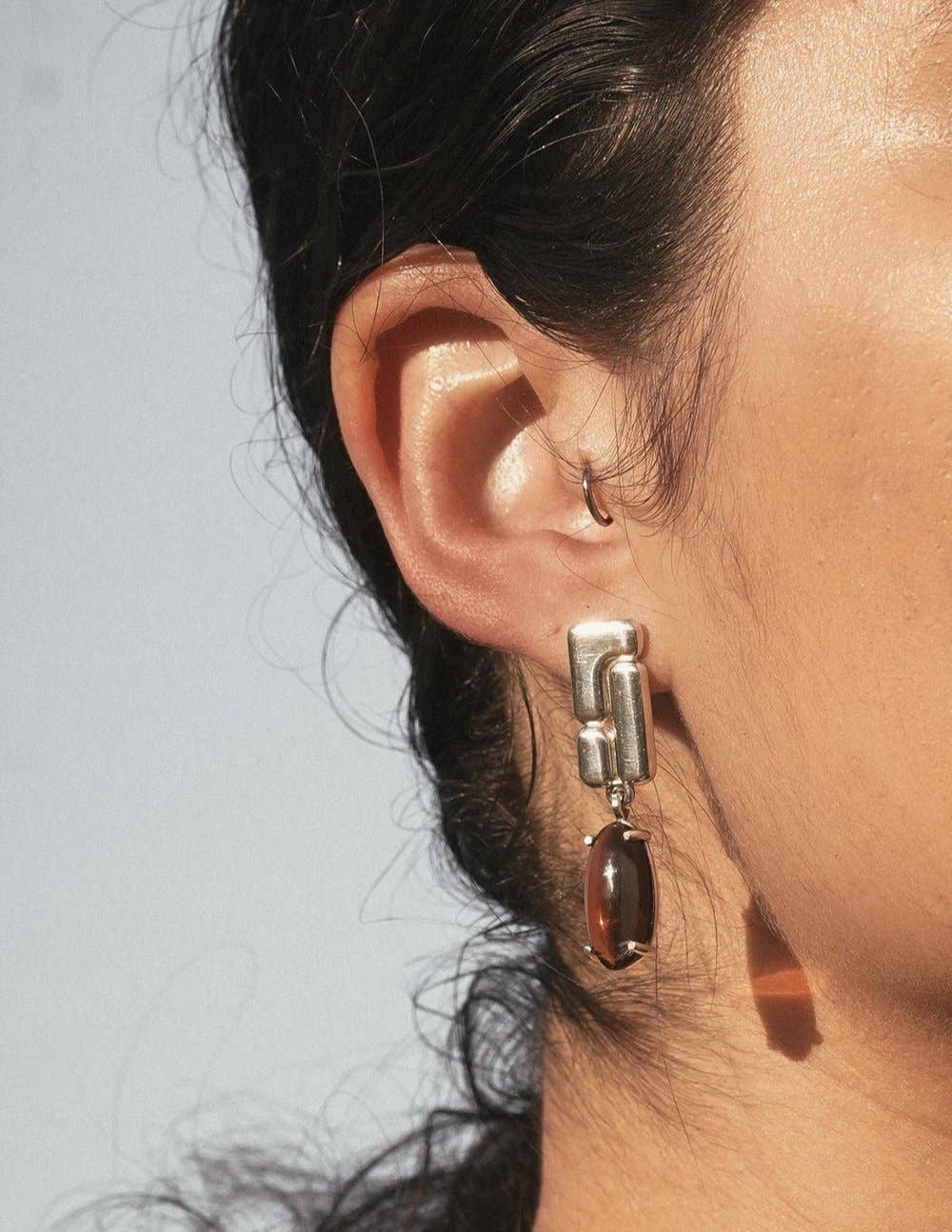 Belden Earrings - Brown