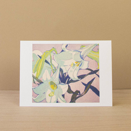 Magnolias & White Lilies