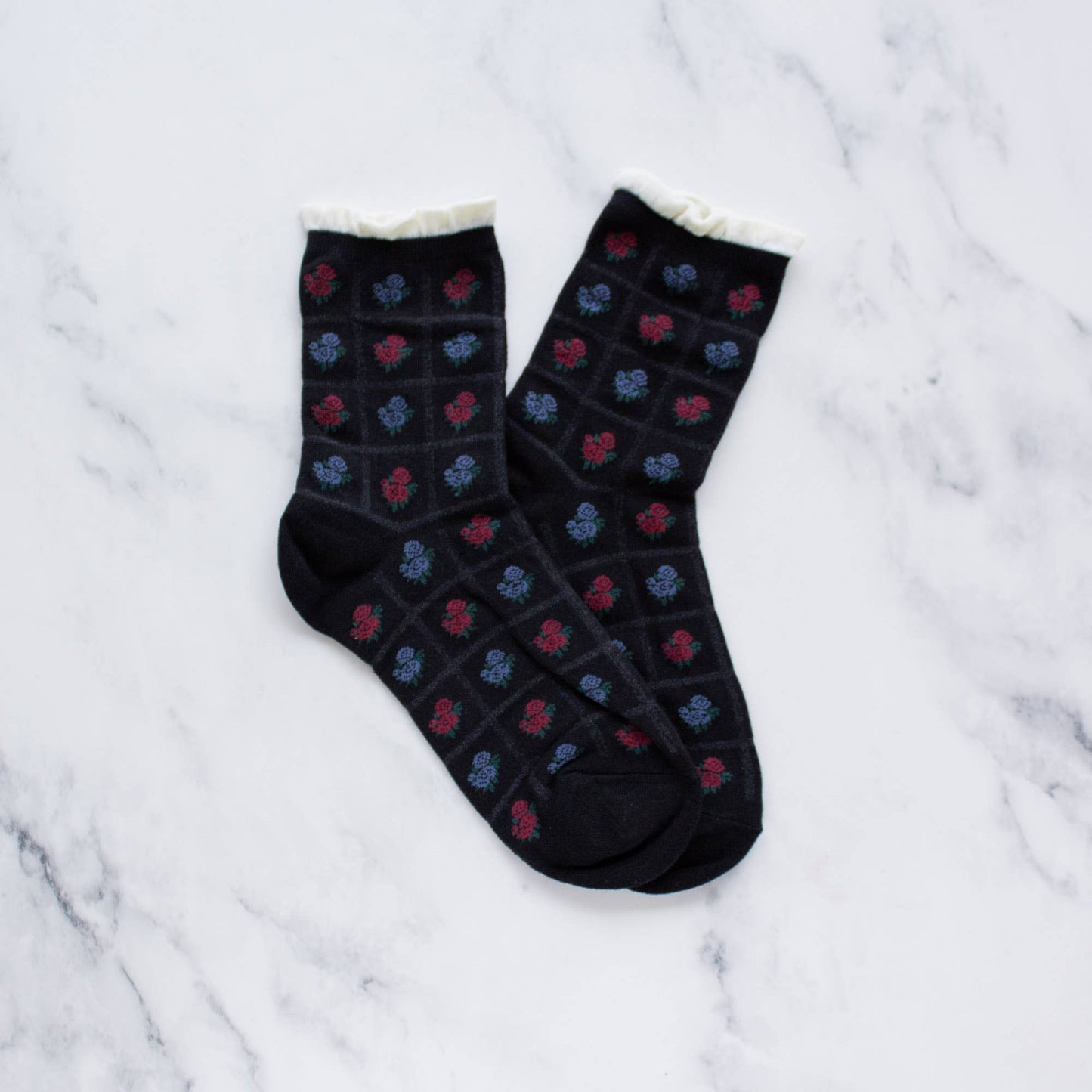 Women's Antique Floral Socks