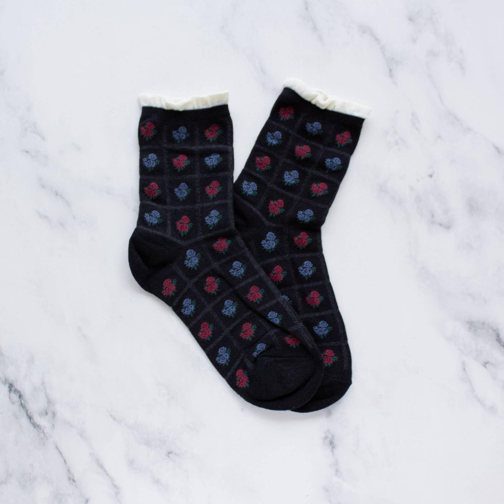 Women's Antique Floral Socks
