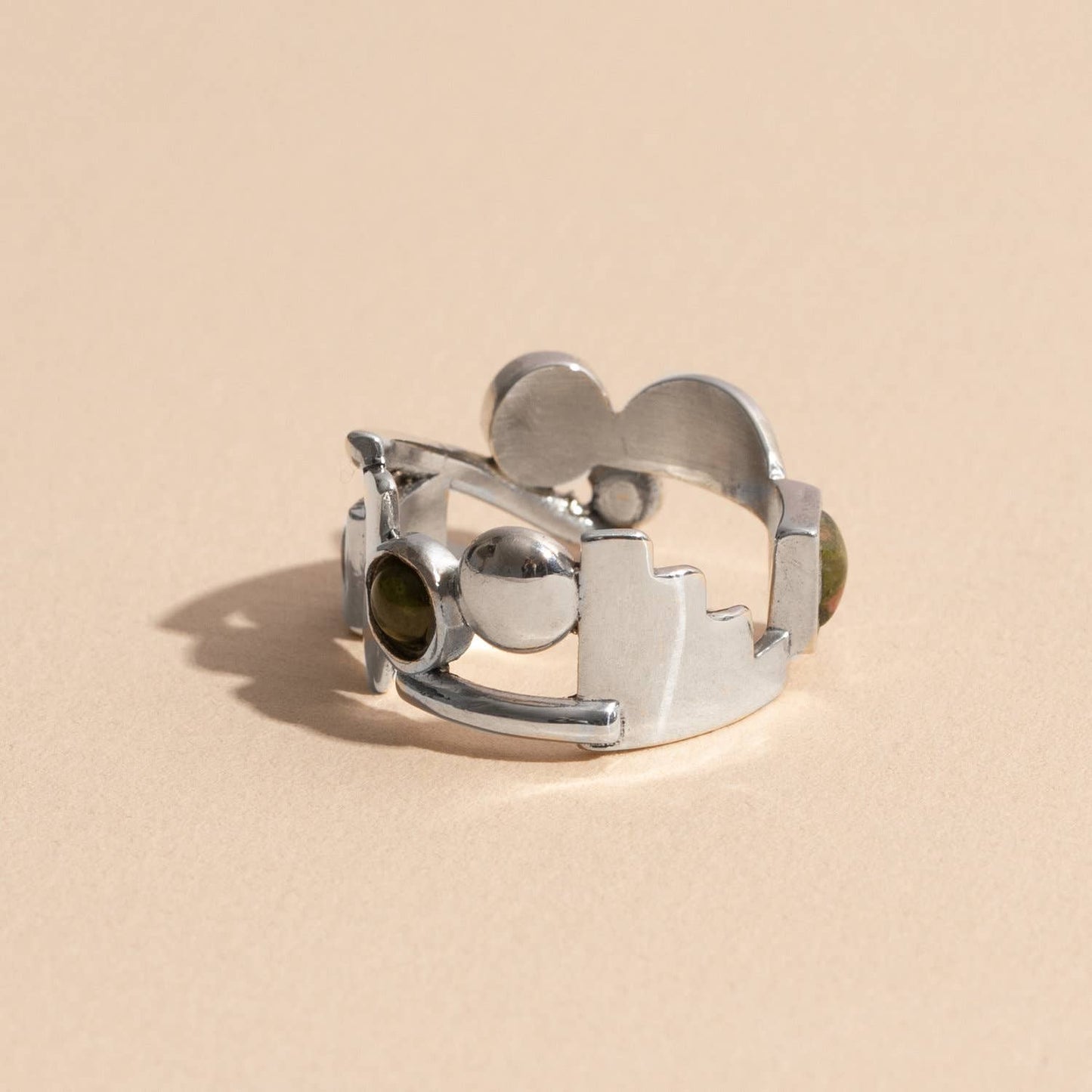 Shapes Ring: Sterling Silver / 6