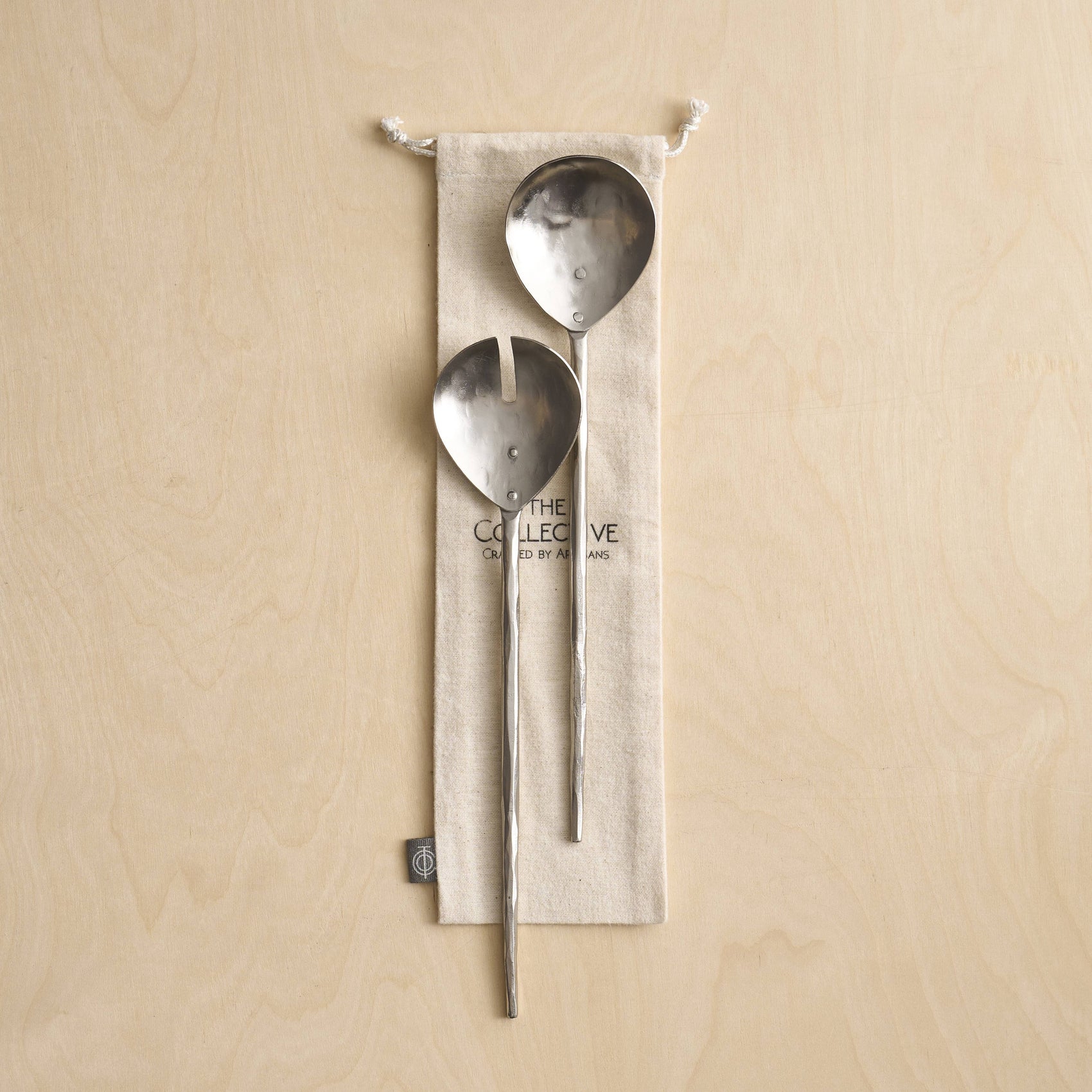 Forge Pewter Salad Servers - Set of 2*