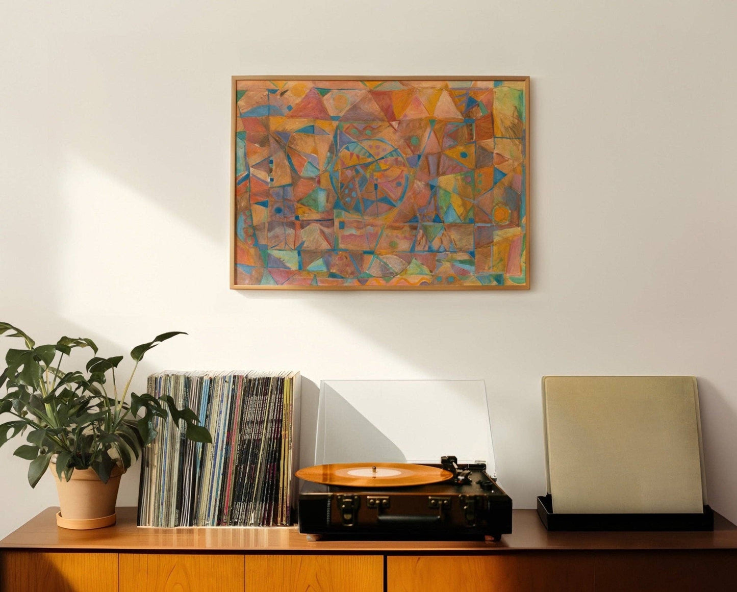 GUEST ARTIST COLLAB | Western Home Midcentury Modern Print