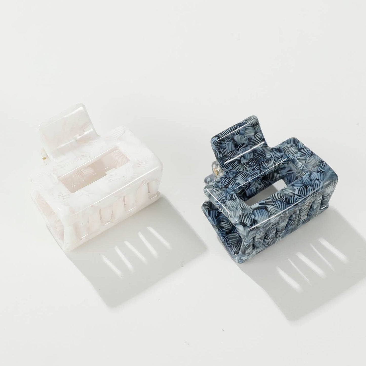 Seaside Simone Mini | Classic Mini Square Claw Clip