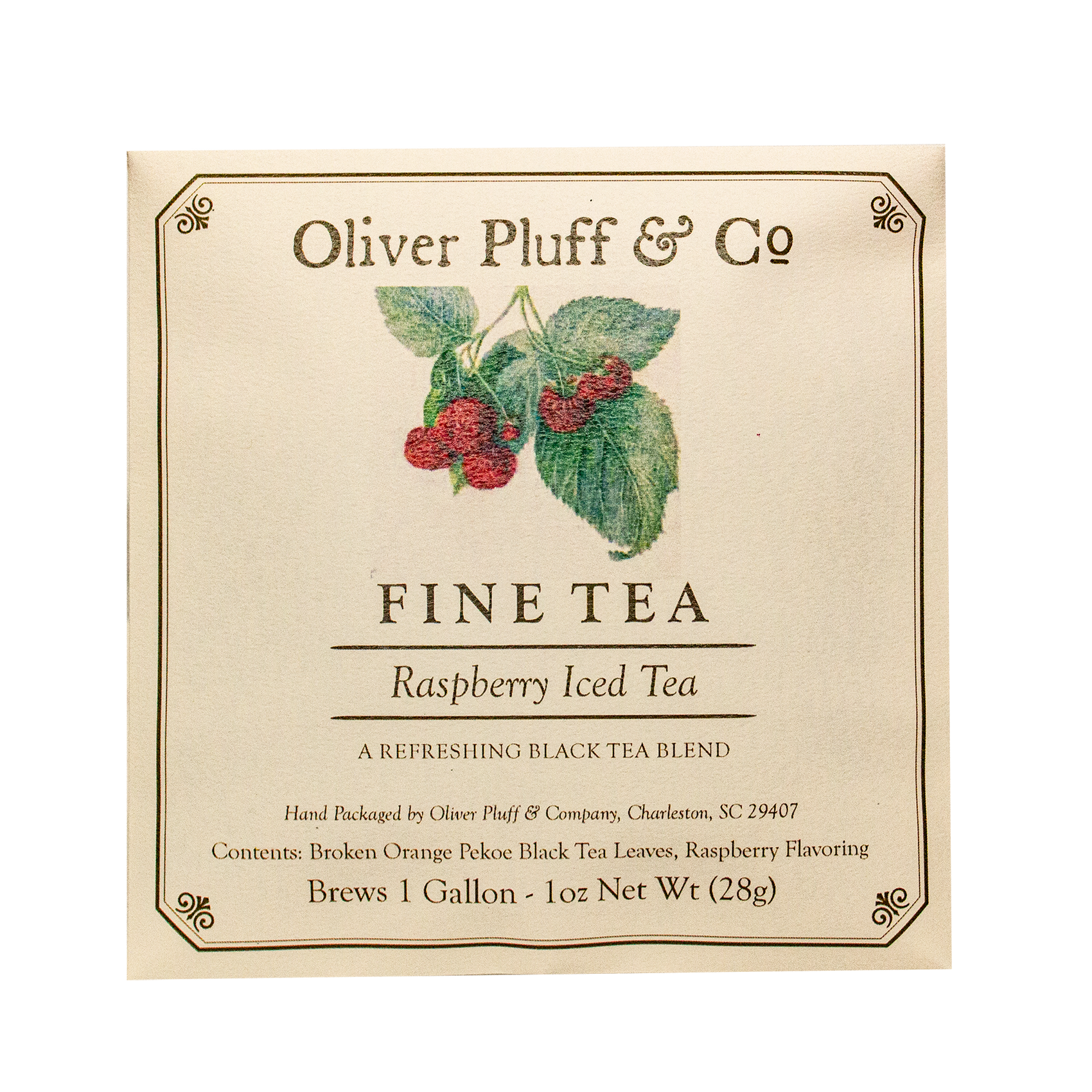 Raspberry Iced Tea - 1 Gallon Envelope