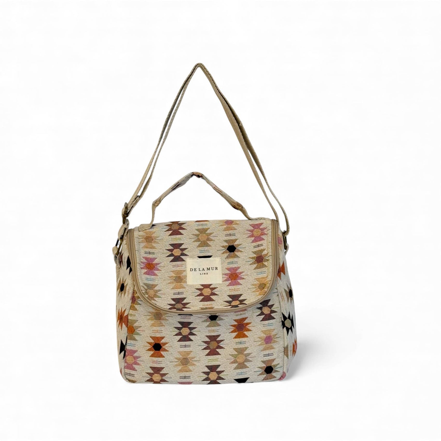Insulated Lunch Bag in Spring Geo