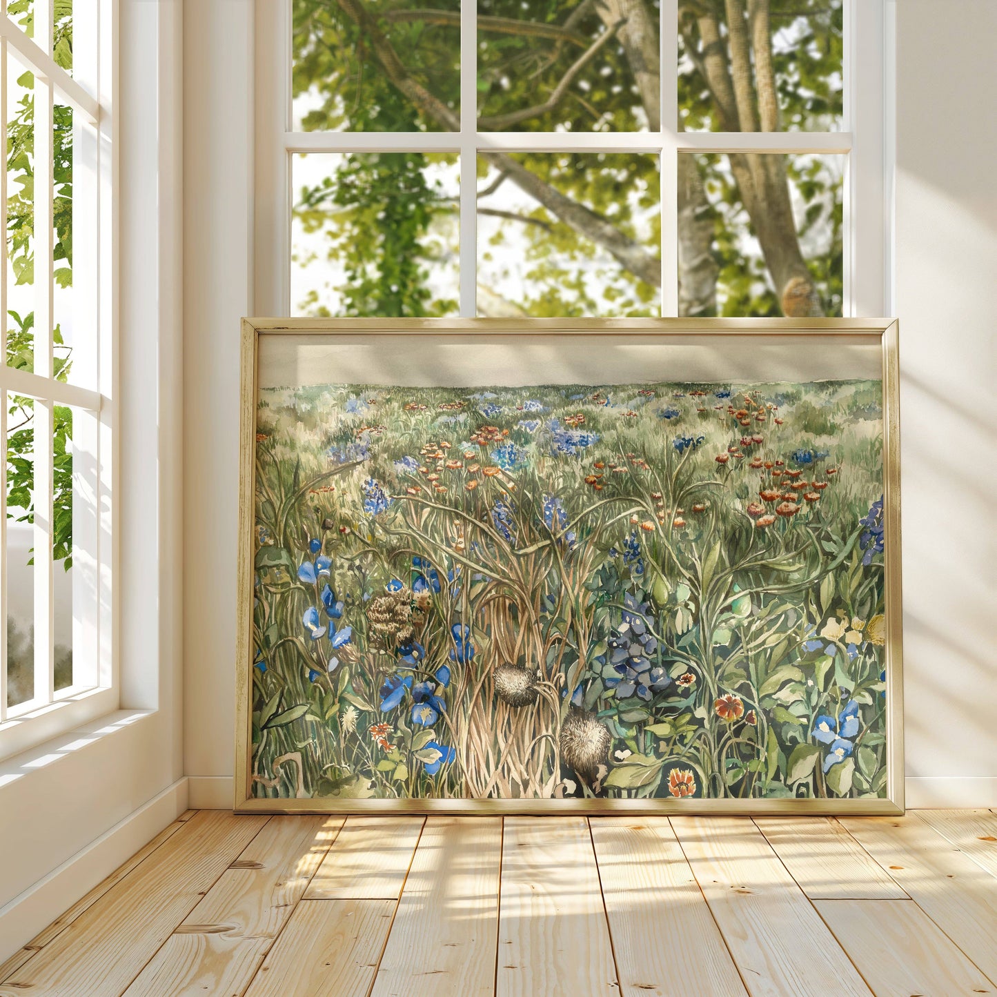 GUEST ARTIST COLLAB | Texas Wildflowers Art Print