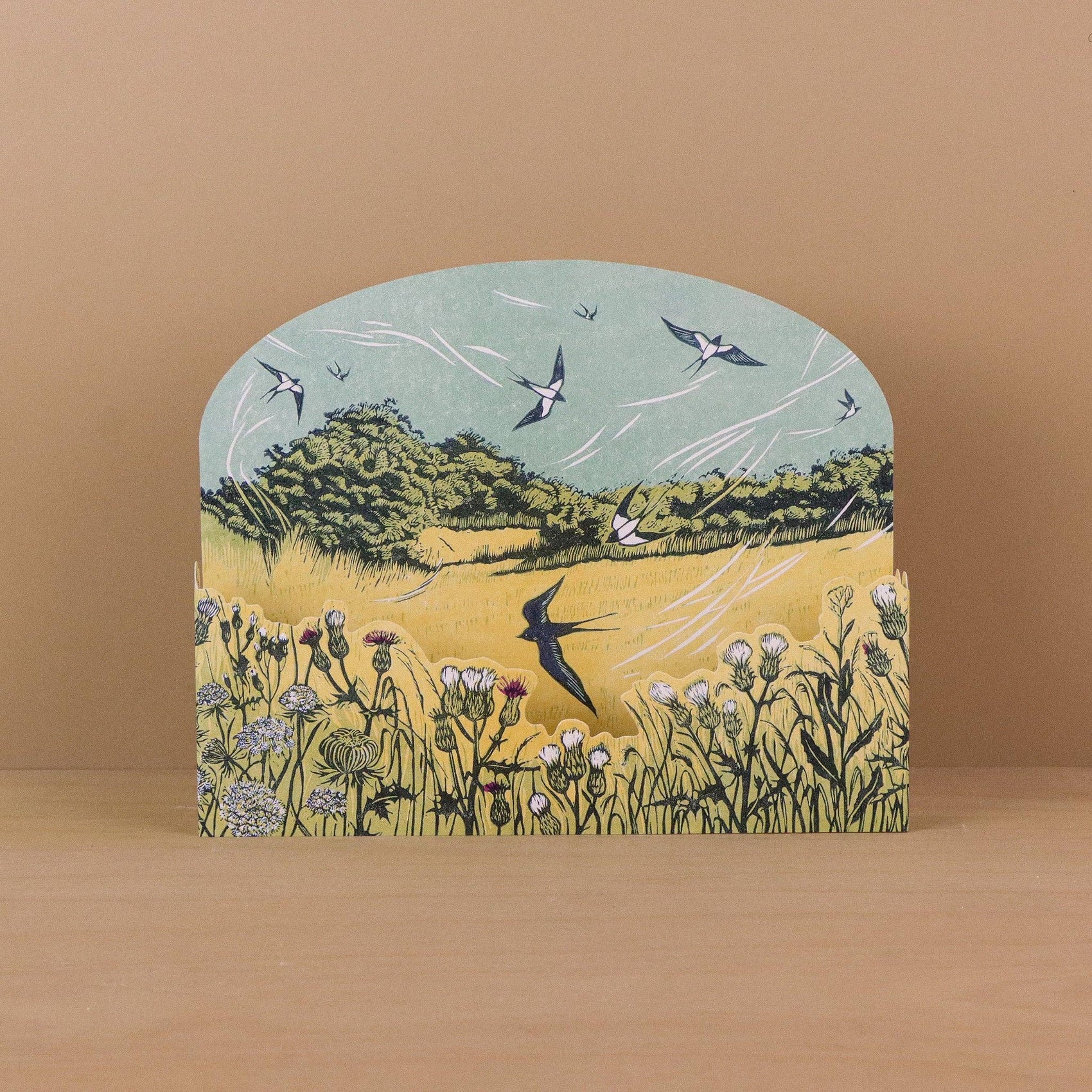 Bayfield Swallows Die-Cut