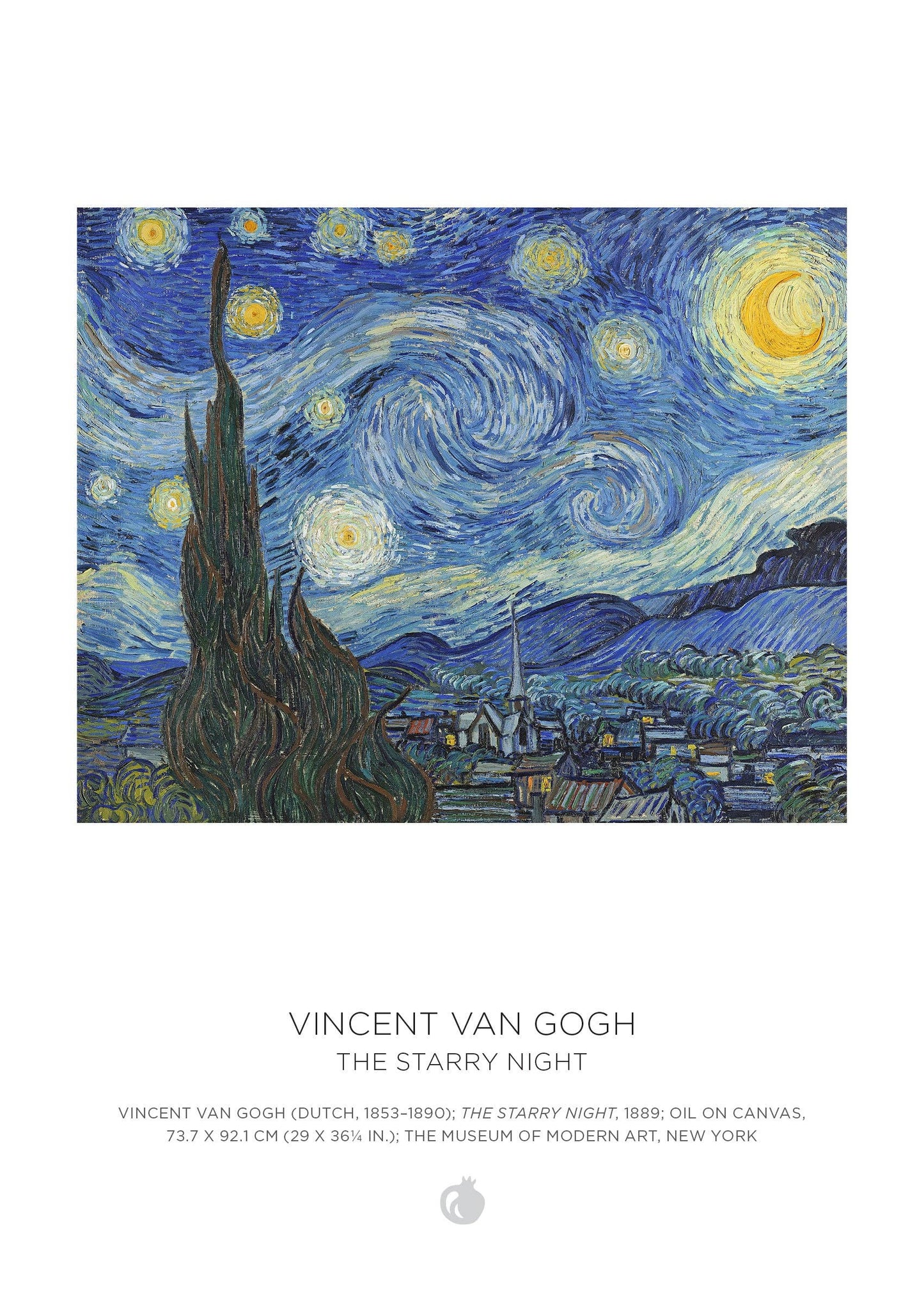 Vincent van Gogh 120-Piece Double-Sided Jigsaw Puzzle Set