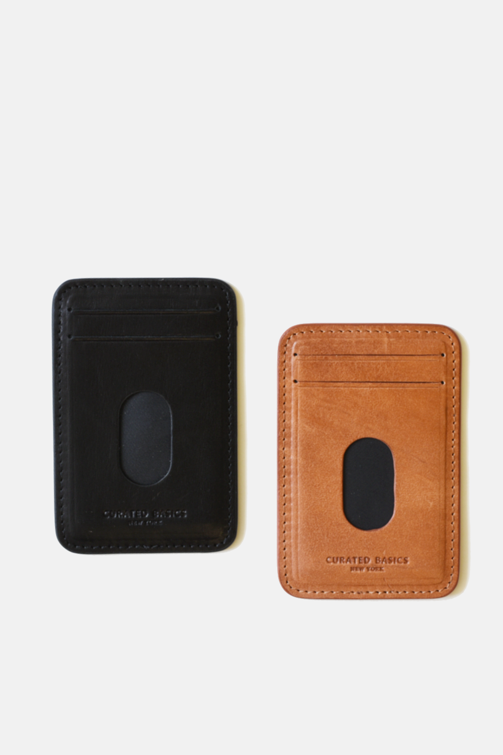 MagSafe Leather Cardholder: Black