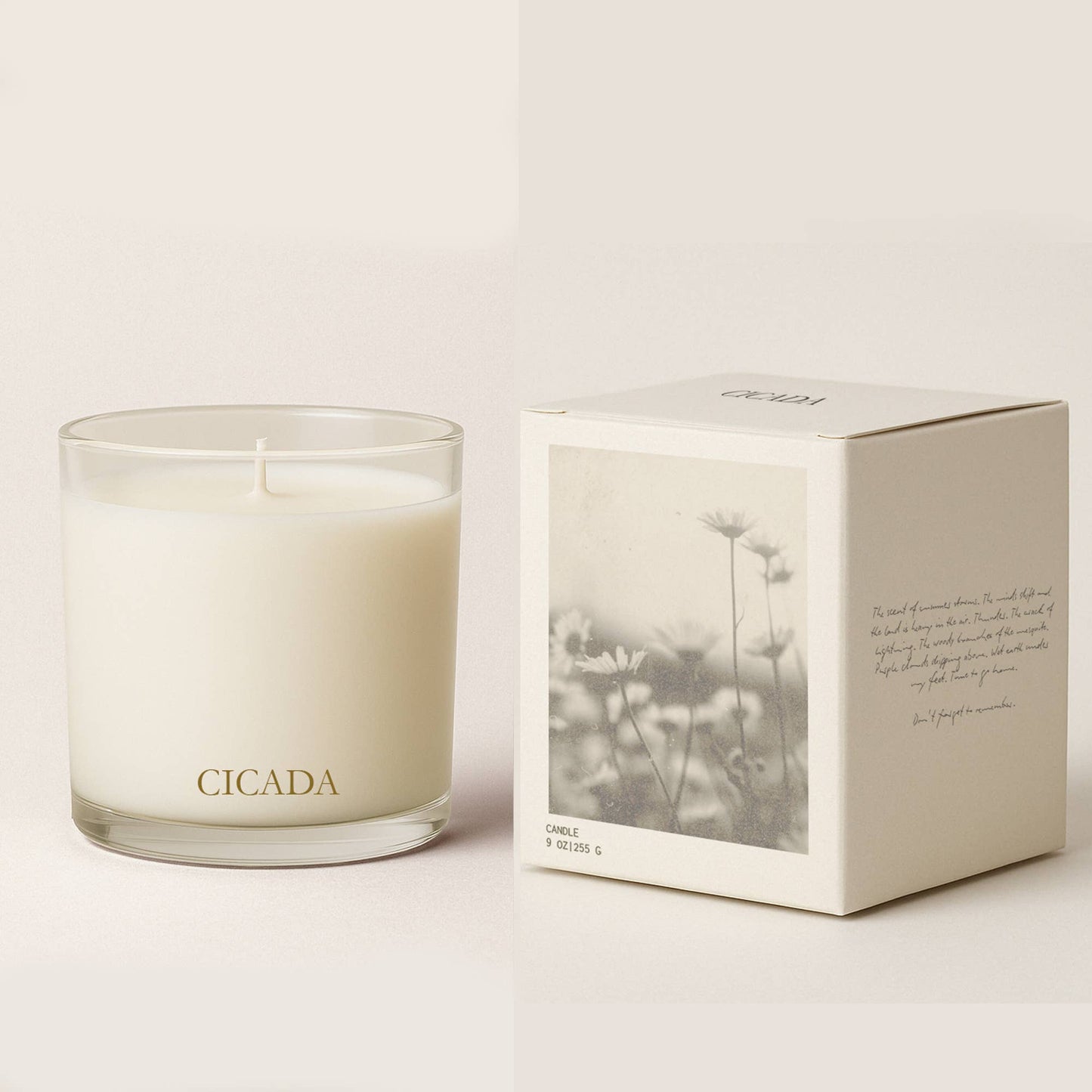 No. 08 Medium Candle - wildflowers