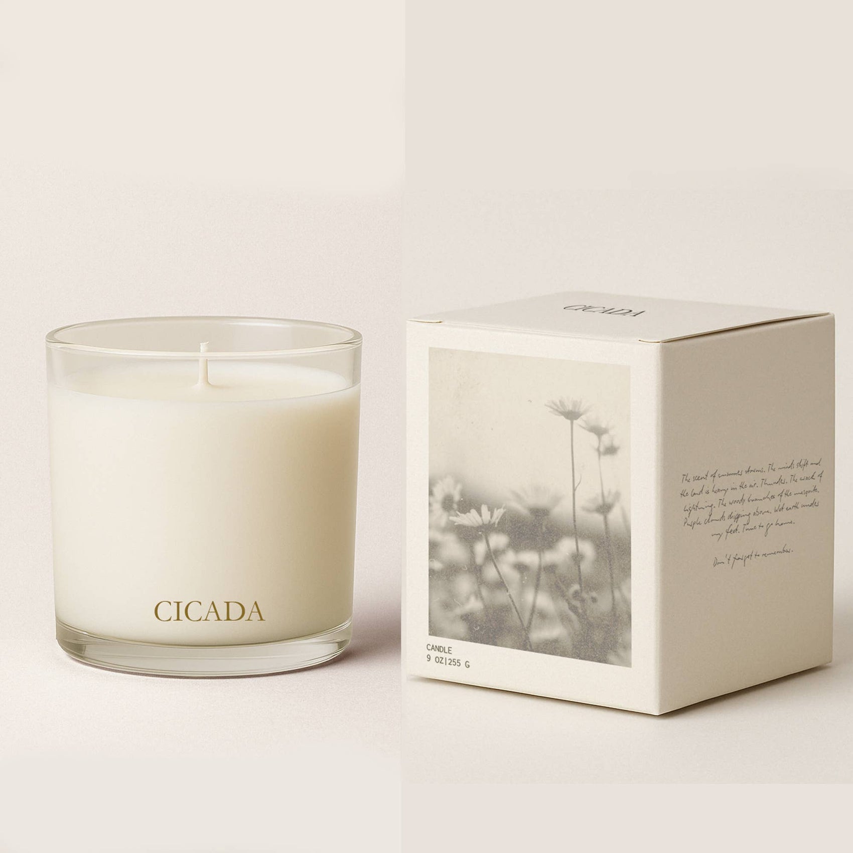 No. 08 Medium Candle - wildflowers