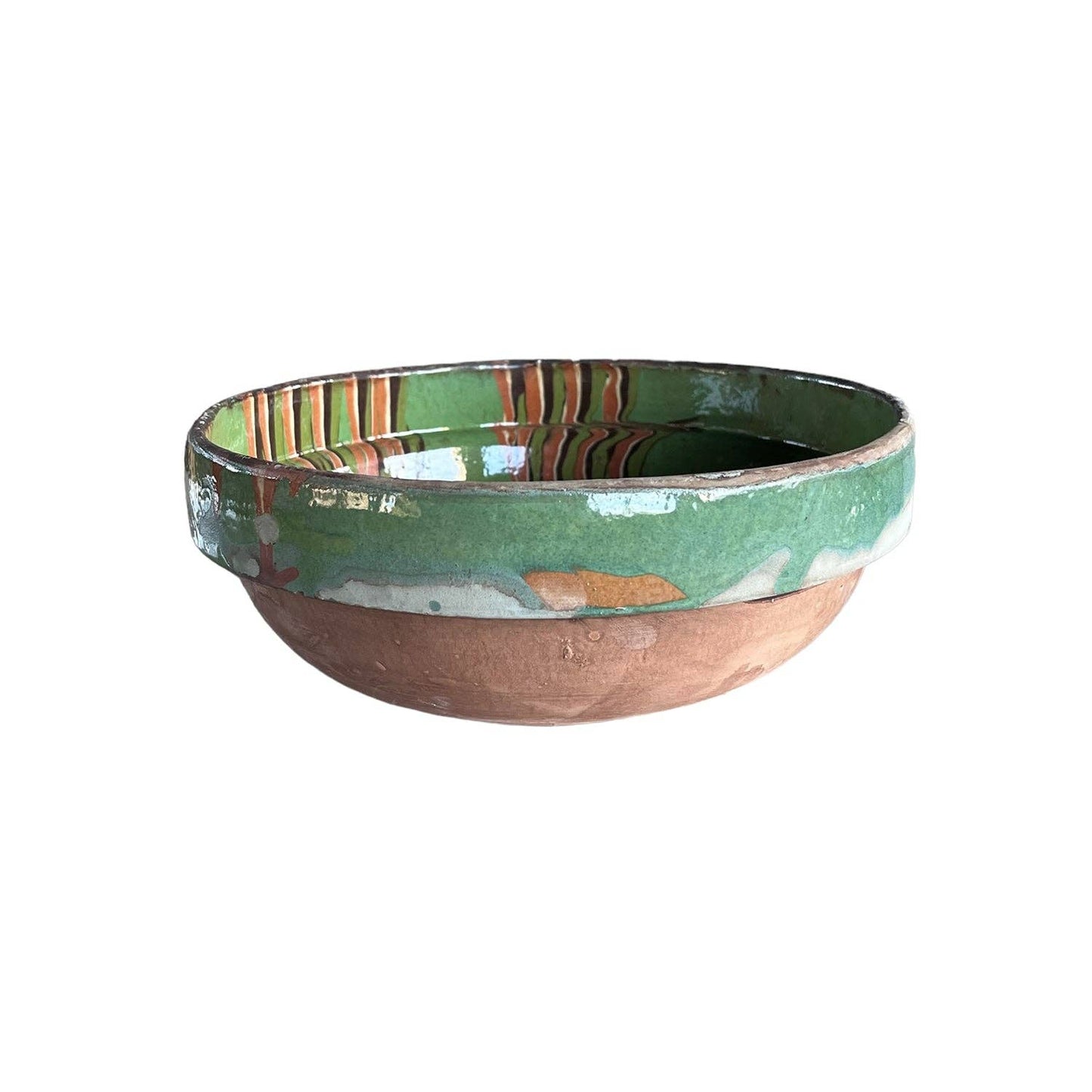 Cottage Crafted Bowl: Marbleized Blue / Small