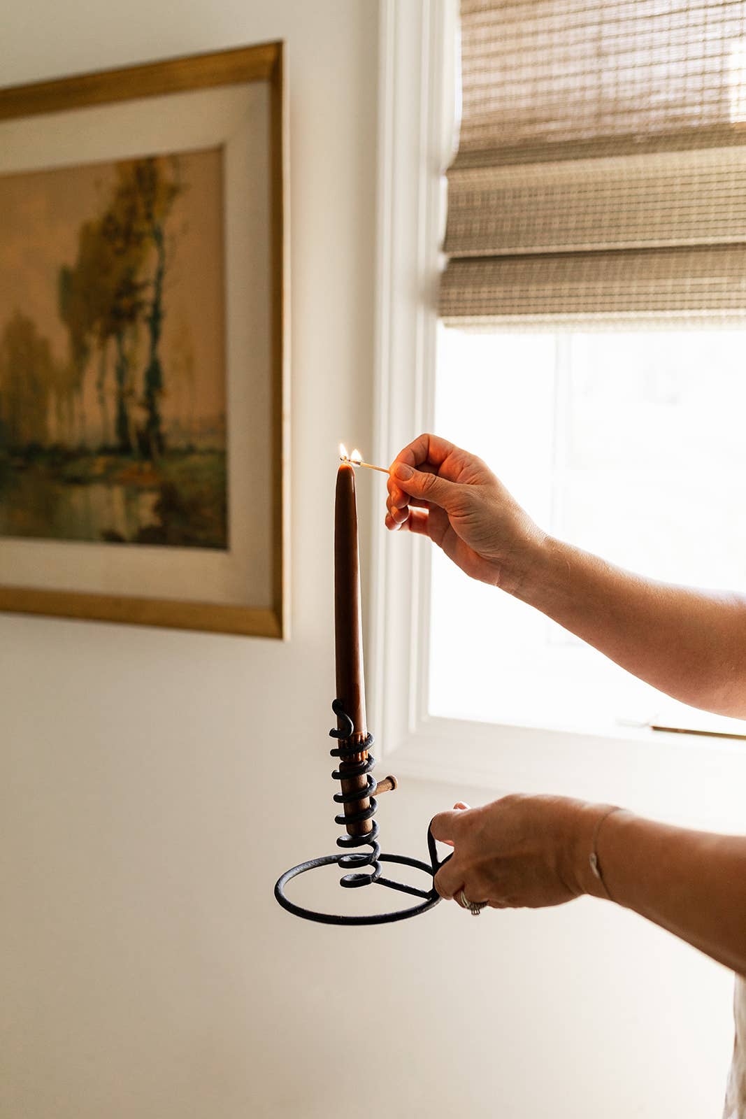 The Courting Candle Holder