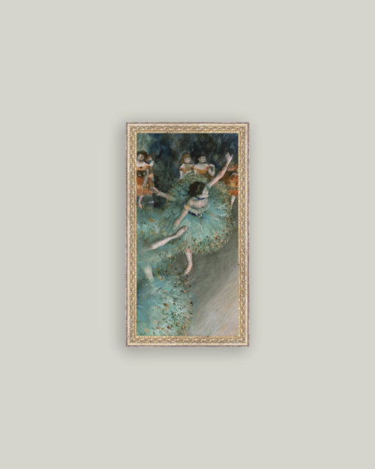 Swaying Dancer in Green