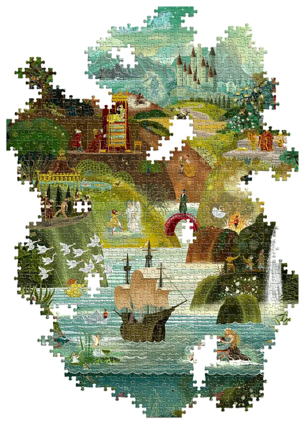 The World of Hans Christian Andersen: A 1000-piece Puzzle