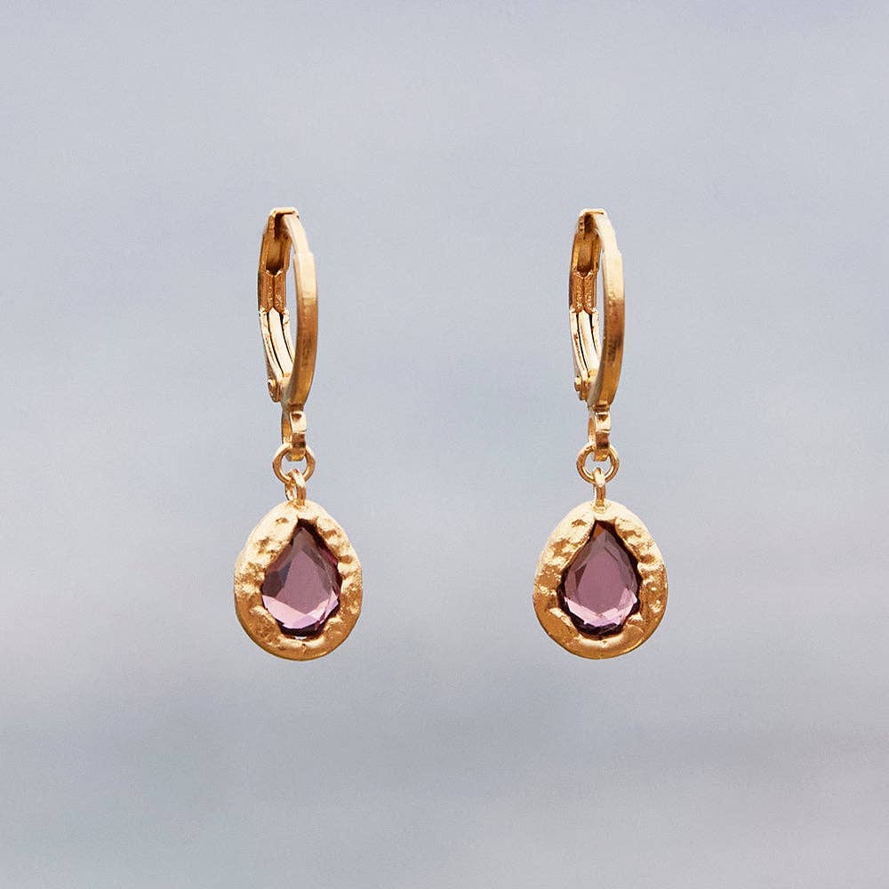 Lysia Rosewood Earrings