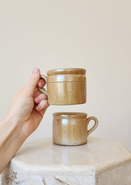Vintage French Pottery -- Little Mug