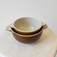 Vintage French Pottery -- French Onion Soup Bowls